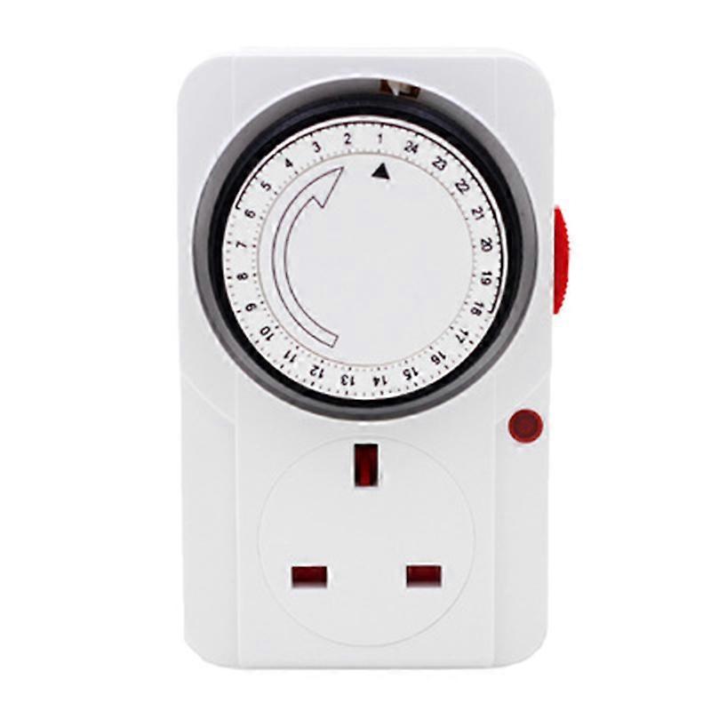 Programmierbare 3-polige Steckdose Mit Integriertem Timer - Zeitschaltuhr-set Für Elektrogeräte, Tagesprogrammierung, Kompatibel Mit Französischen Steckdosen, Elektronischer Timer.