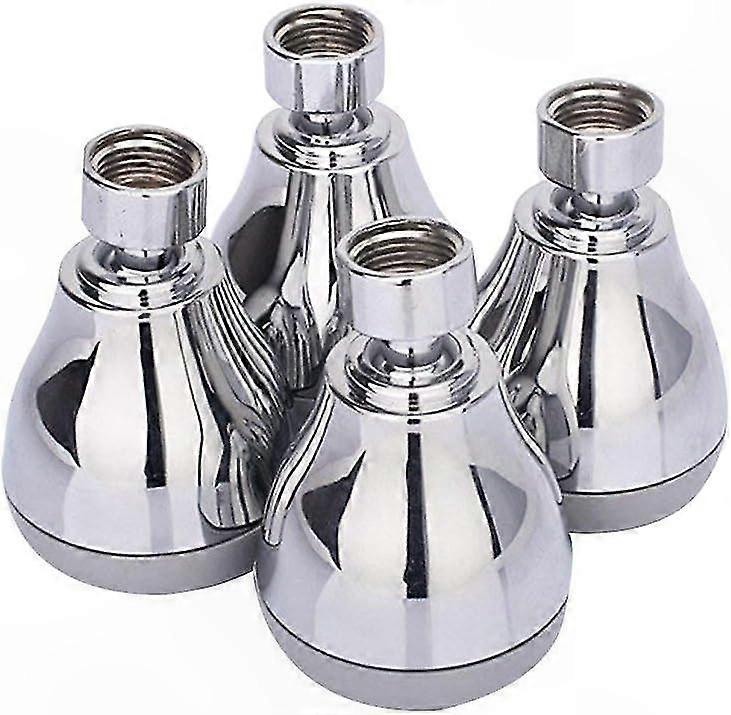 Set Mit 4 Solarduschköpfen Für Schwimmbad, Camping Und Outdoor-aktivitäten, Wassersparendes Design (6,5 X 6,5 Cm)