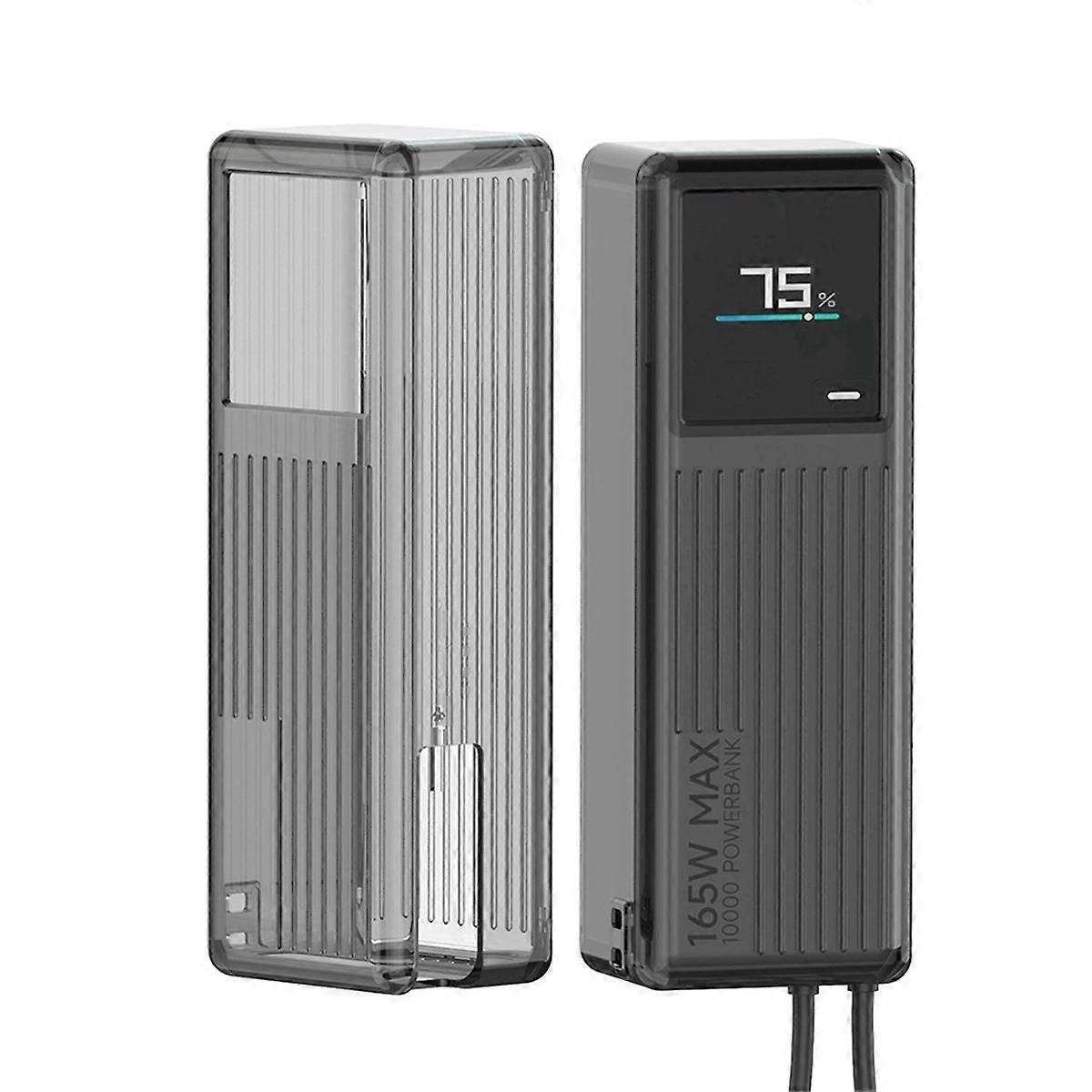Schwarze, Transparente Tpu-hülle Für 10000mah 165w Powerbank, Weiche Schutzhülle, Tragbares Ladezubehör