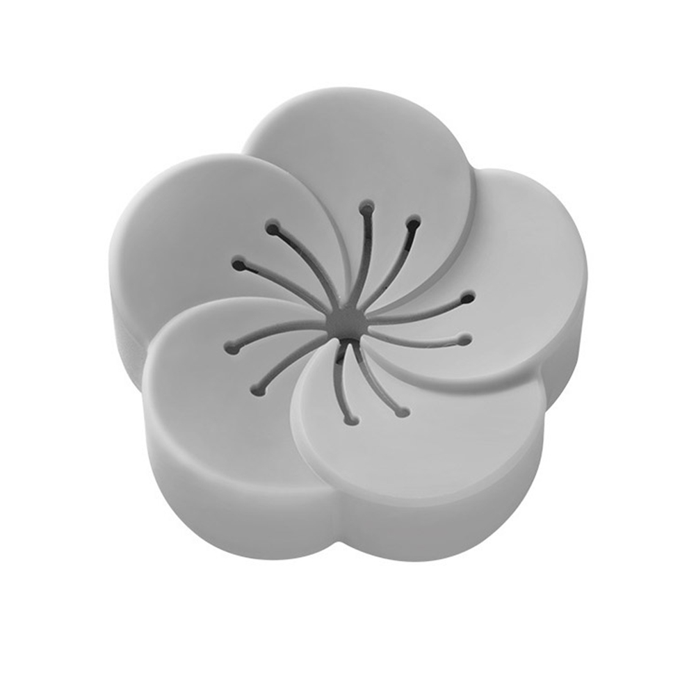 Tragbarer Autoduftdiffusor, Aromatherapiepaste, Schachtel Mit Grauen Blütenblättern