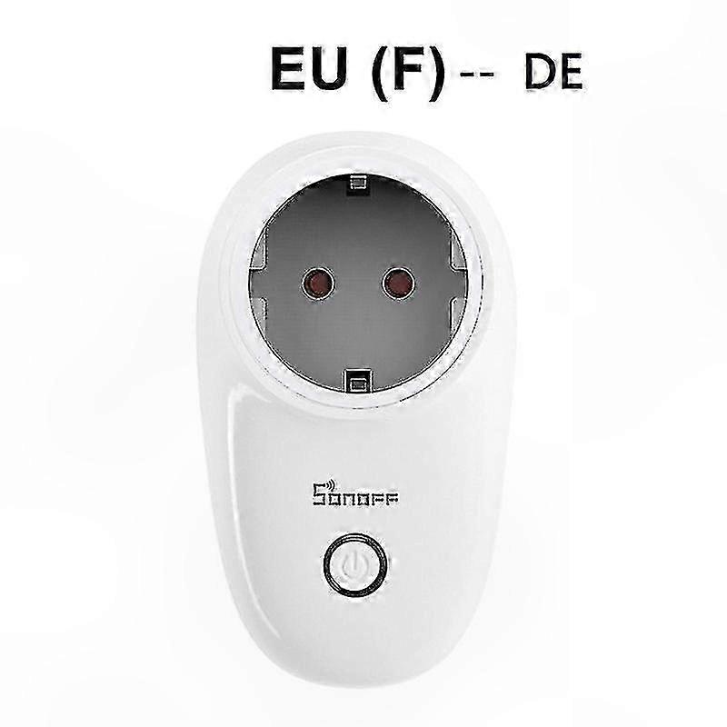 Wlan-steckdose, Eu-/us-standard, Kompatibel Mit Der Ewelink-app, Fernbedienung, Smart-home-steckdose, Markenlos