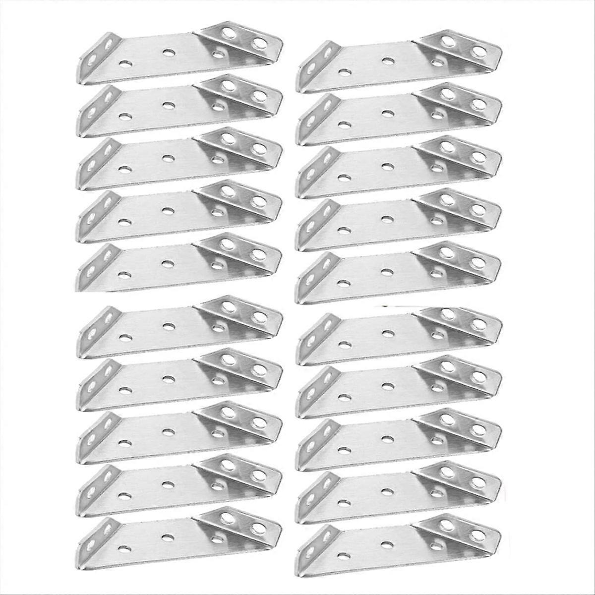 20-teiliges Universal-befestigungsset, Eckverbinder Für Möbel, Stabile Metallverstärkung, Schrauben Inklusive, Ideal Für Die Montage Von Rahmen Und Regalen.