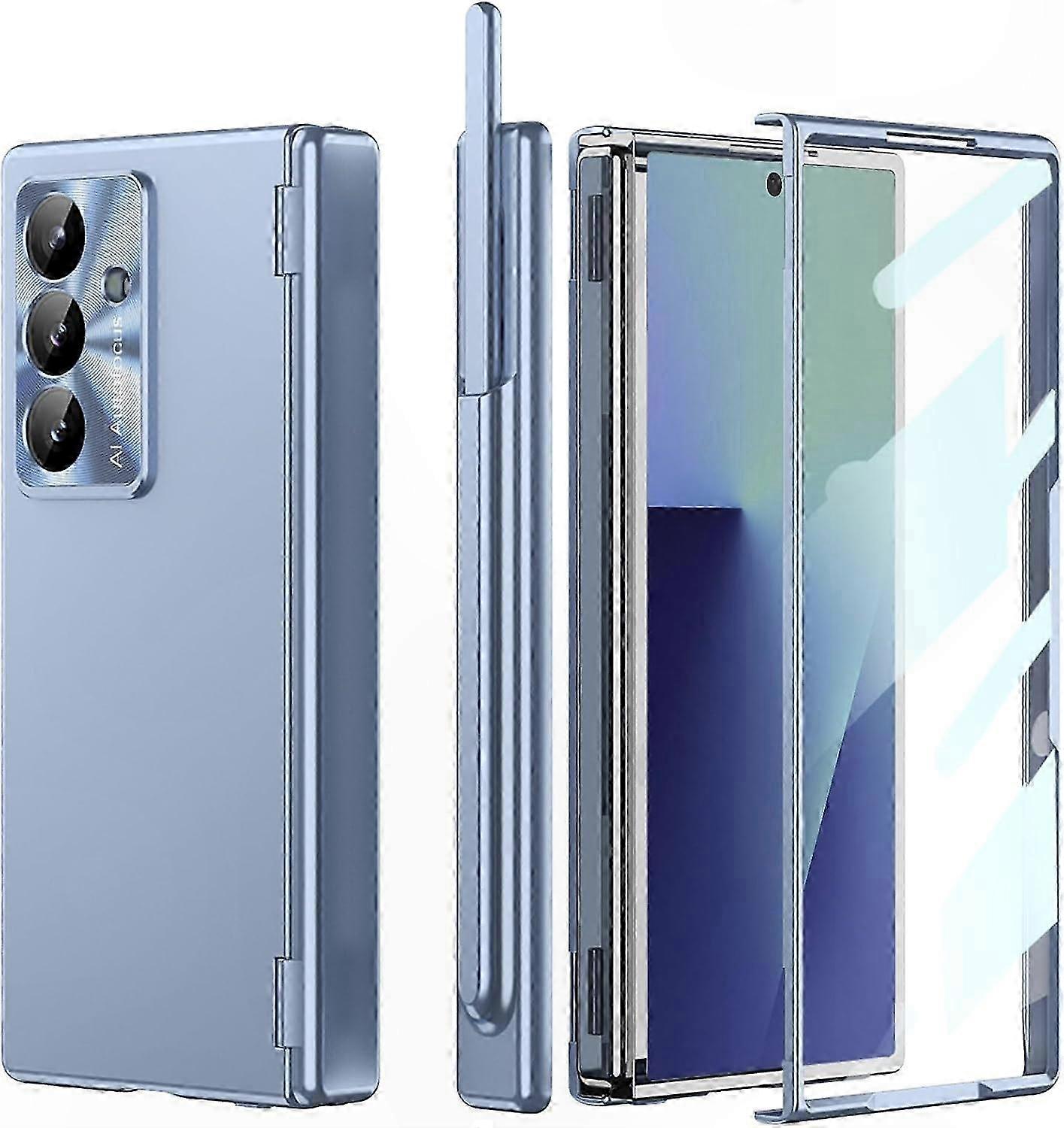 Ganzkörper-schutzhülle Mit Stifthalterung, Displayschutzfolie, Scharnierschutz Und Schlankem Design Für Das Galaxy Z Fold 7