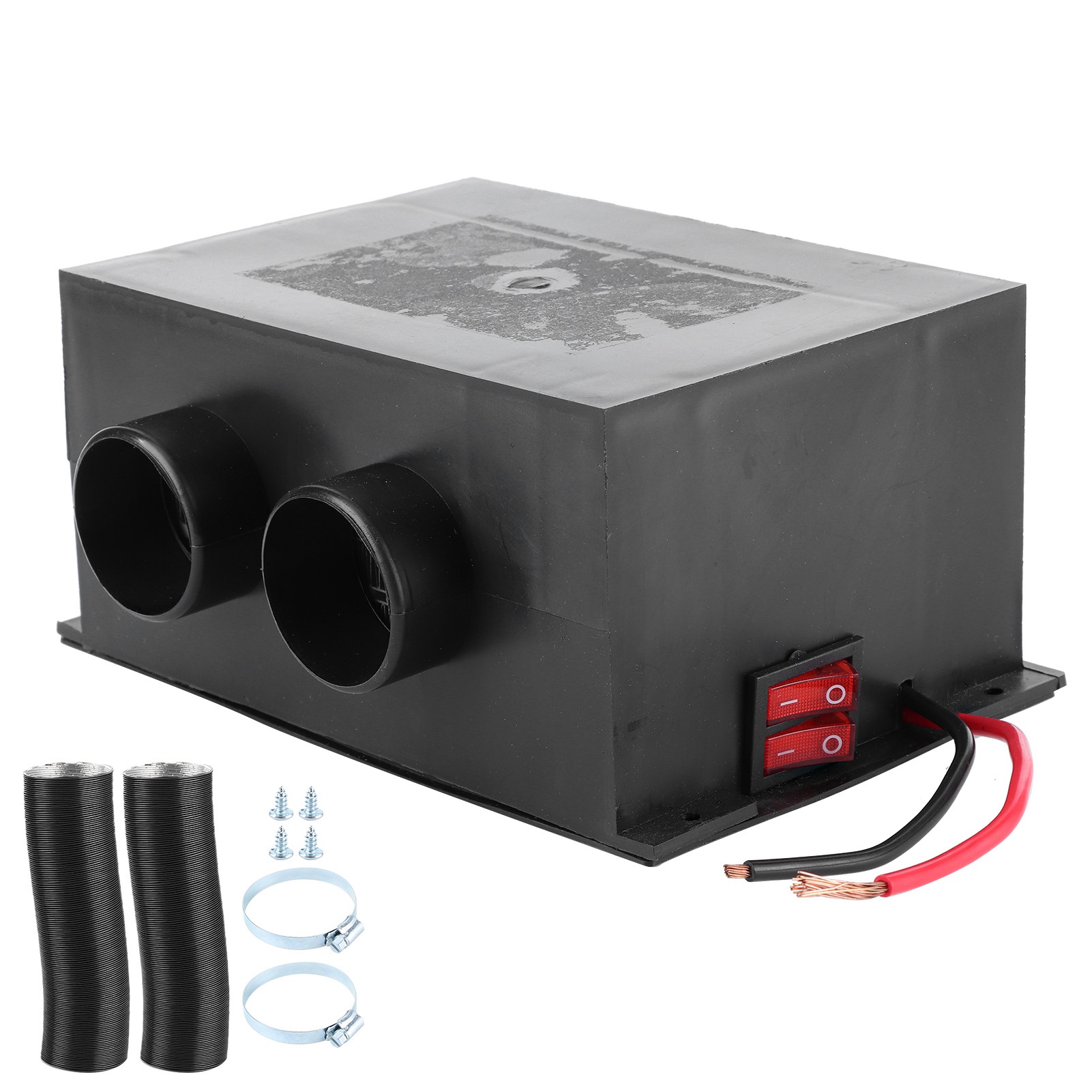 12v 600w Autoheizung, 2 Löcher, Tragbar, Winter, Schnelles Enteisen, Leise, Universell