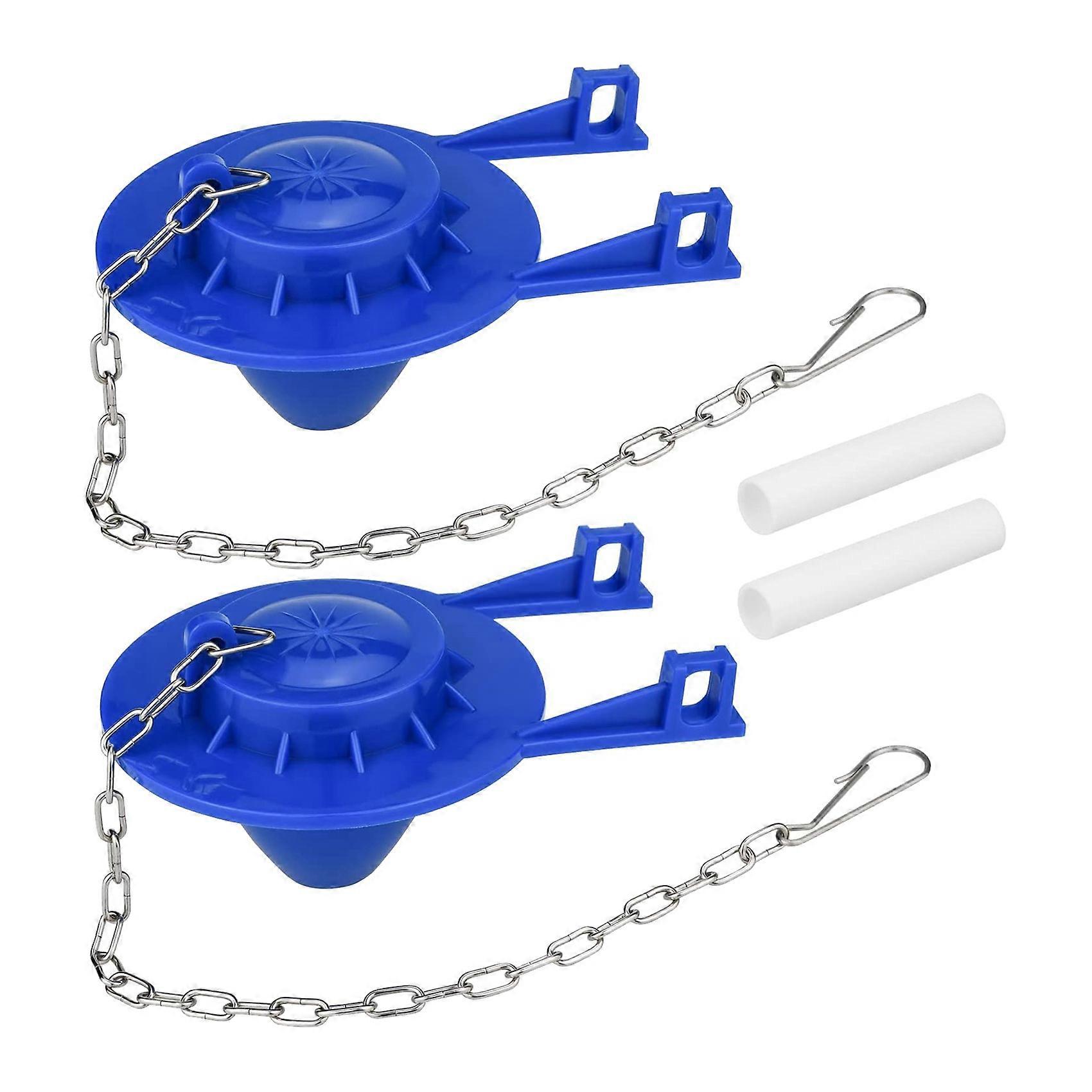 Wc-spülventil-reparaturset, 2-teilig, Pvc, 2 Zoll, Universal