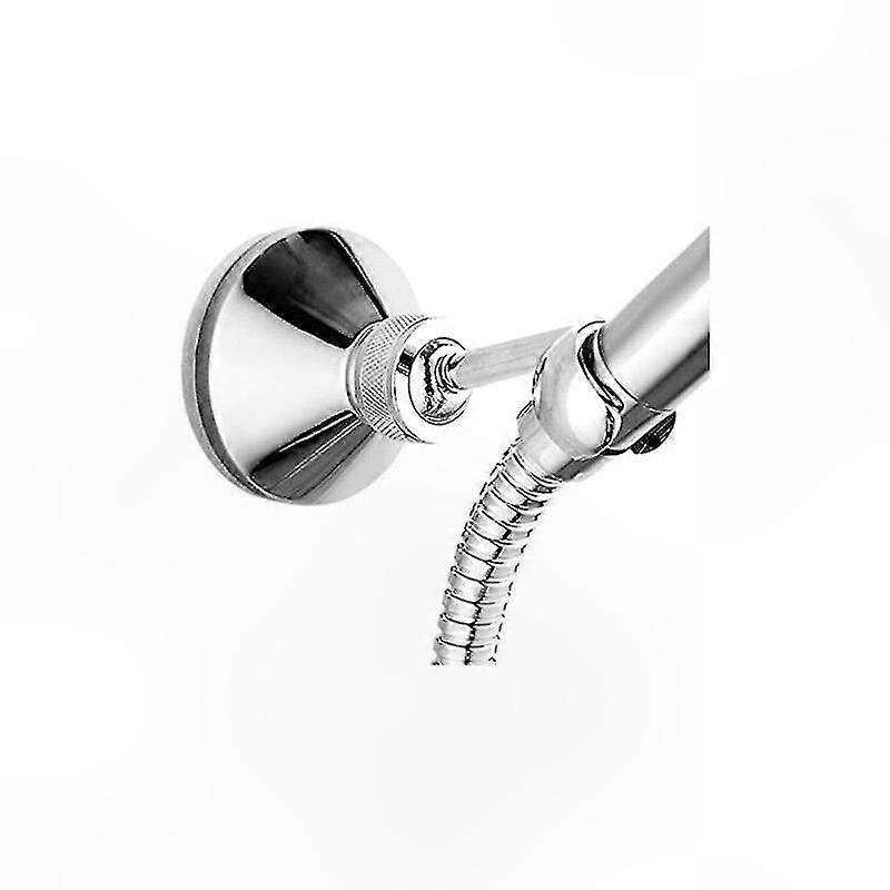 Verstellbare, Wandmontierte Handbrausehalterung, 360° Drehbar, Kompatibel Mit Brauseköpfen Und -schläuchen, Stabile Befestigung, Edelstahl