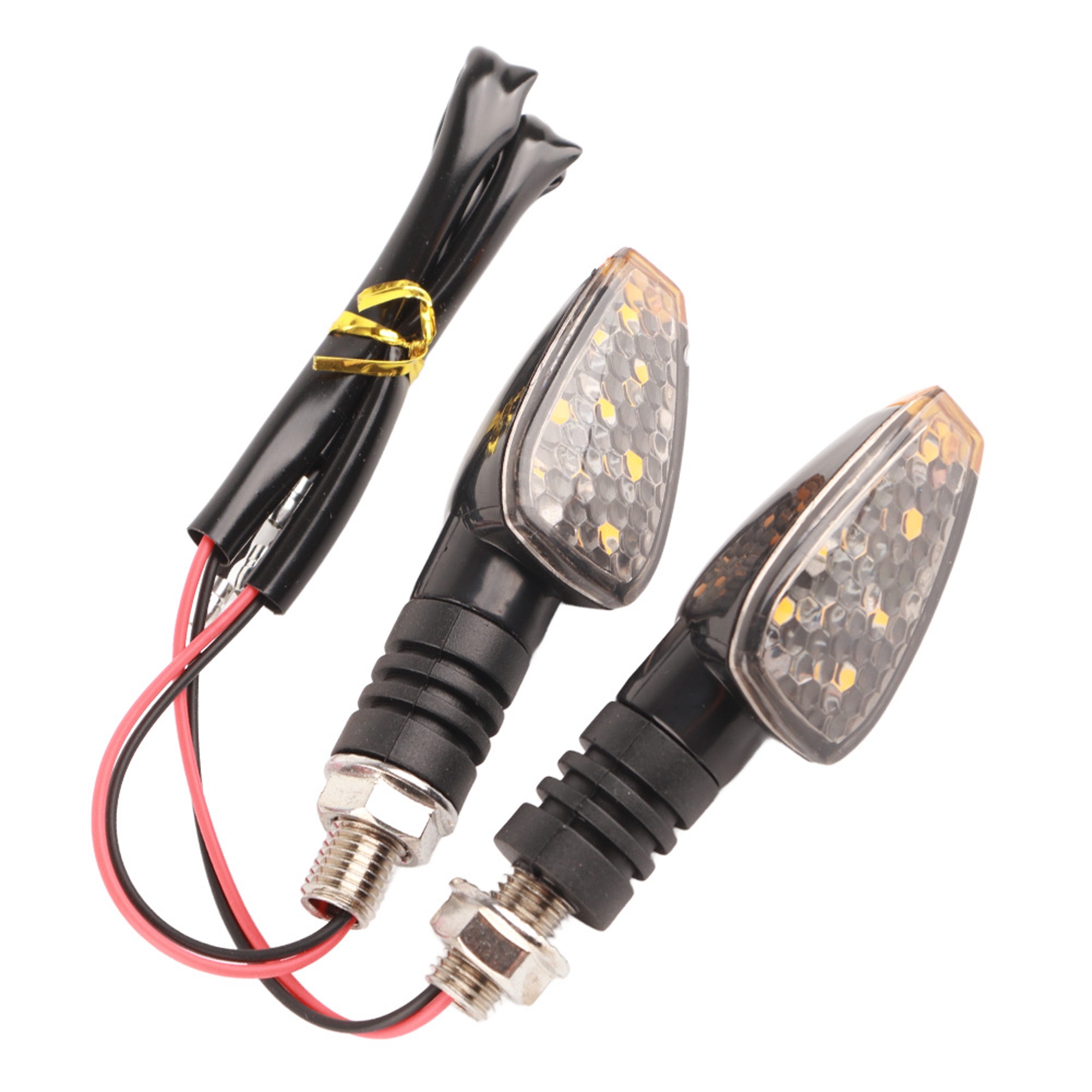2 Stück Universelle 12v-blinker, Modifiziert, Rauchgelb
