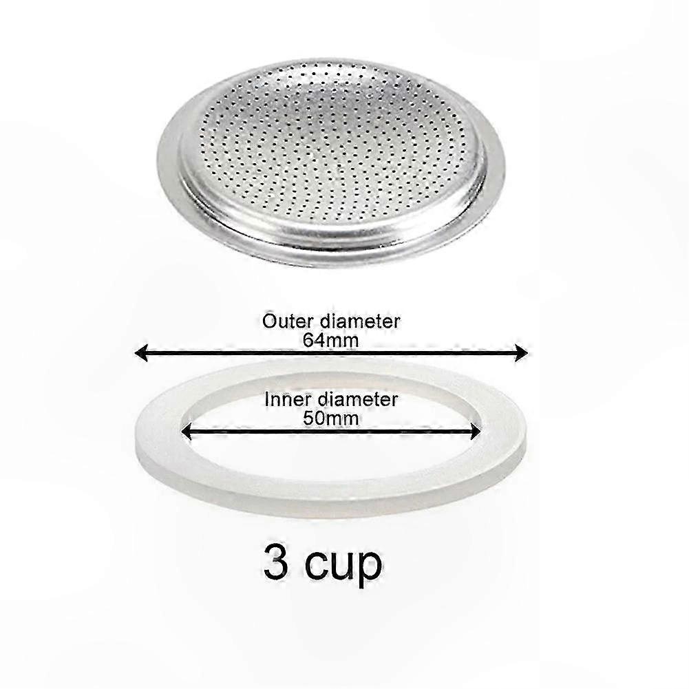 Ersatzdichtung Für Moka-kaffeemaschinen – Universelle Dichtung, Verschiedene Größen Erhältlich