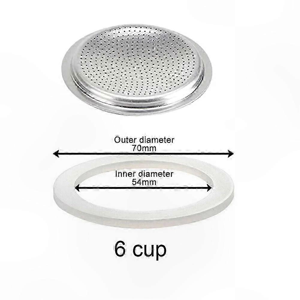Ersatzdichtung Für Moka-kaffeemaschinen – Universelle Dichtung, Verschiedene Größen, Silikondichtungssatz, Kompatibel Mit Verschiedenen Modellen, Hitzebeständig, Ideal Für Wartung Und Reparatur.