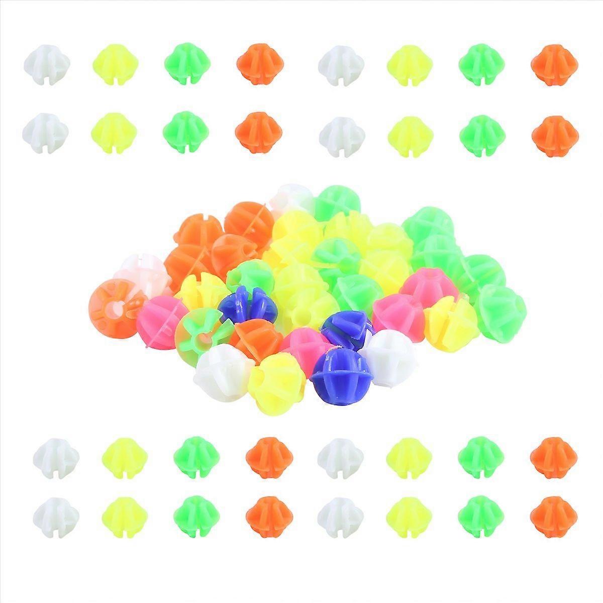 108 Farbenfrohe, Runde Zierperlen Für Fahrradspeichen, Radclips Und Fahrradzubehör, 108-teiliges Set
