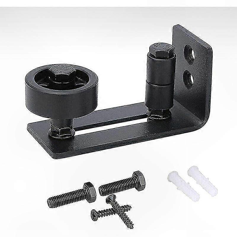 Set Mit 4 Verstellbaren 120-mm-rollen Für Wohnzimmer-schiebetüren, Robuste Stahl-wandschiene, Verdeckte Befestigungselemente, Leichtgängiges Und Geräuschloses Gleiten, Einbausystem