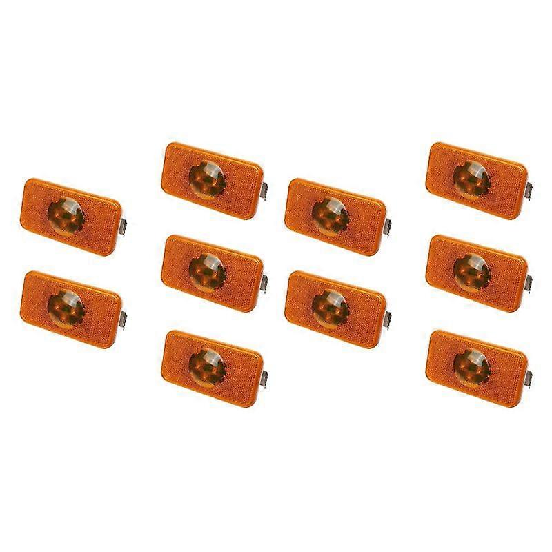 10 Stück 24v Lkw-led-blinkerleuchte, Gelb, 4 Leds, Für Schwere Nutzfahrzeuge, Fm/