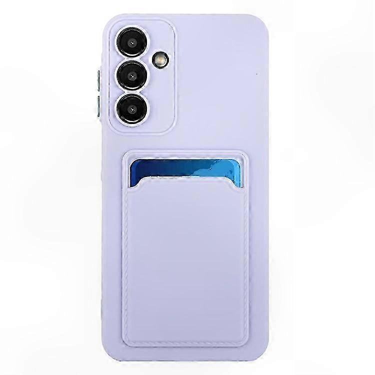 Matte Rückseite Mit Kartenhalter Für 4g/5g-smartphones, Anti-fingerprint-design, Kompatibel Mit Galaxy A16, Schlanke Und Leichte Hülle