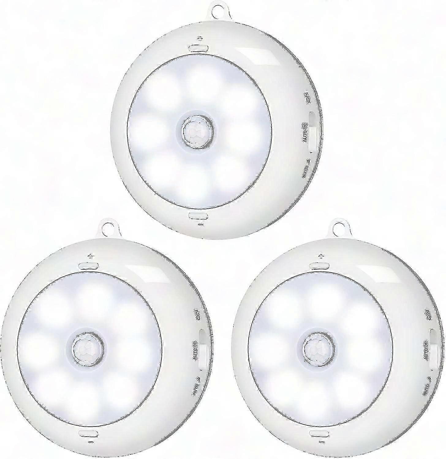 Led-bewegungsmelderleuchte Für Den Innenbereich, Batteriebetriebene, Kabellose Schrankleuchte, Automatische Unterbauleuchte, Infrarotsensor, Einfache Installation