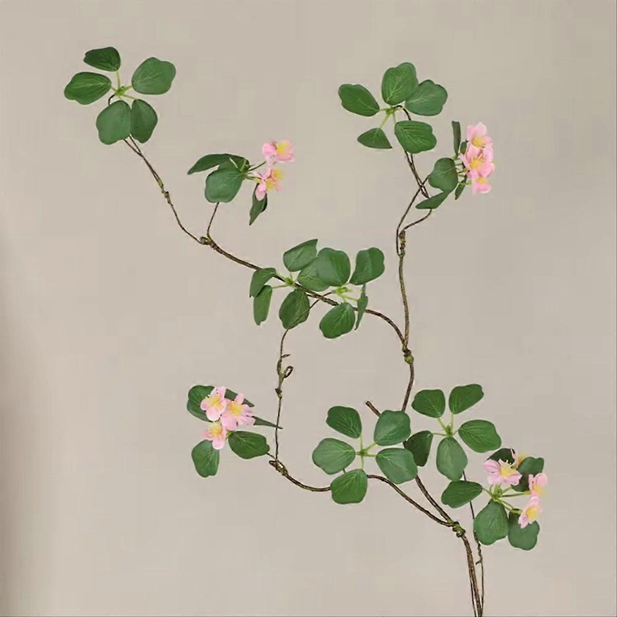 Wanddekoration Aus Geflochtenem Rattan, Guanyin-lotusblatt, Künstliches Blumenarrangement, Hängend, Im Bohème-stil, Handgefertigt, Für Das Wohnzimmer, 1 Stück