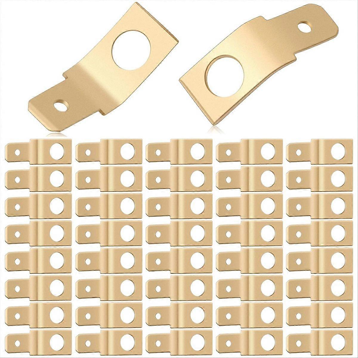 Lötloser Schraubverbinder, 6,35 Mm Stecker, 50 Stück, Unisolierter Schnellanschlussadapter