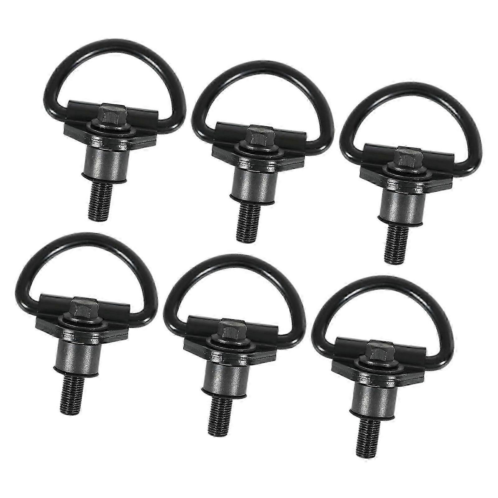 Hochleistungs-d-ring-anker – 6er-pack Zur Ladungssicherung In Transportern