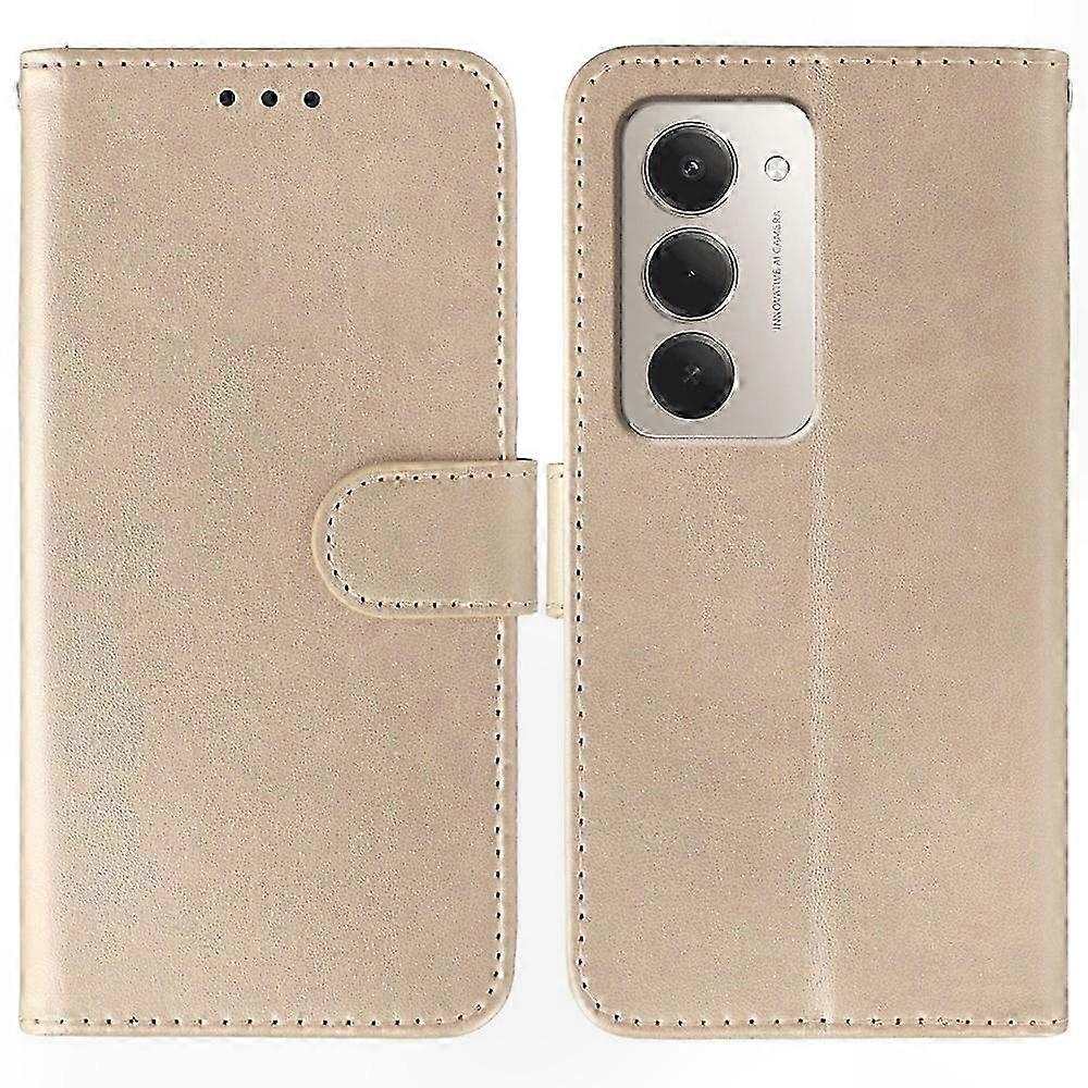 Brieftaschenhülle Aus Pu-leder Mit Schultergurt Für 5g-handys, Schutzhülle Kompatibel Mit Redmi 15, Elegante Verarbeitung, Mehrere Fächer, Praktisch Und Robust.