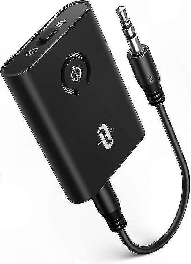 Bluetooth 5.0 2-in-1-funkadapter (sender/empfänger), 3,5-mm-anschluss Mit Aptx Low Latency, Für Fernseher, Pc, Stereoanlage Und Kopfhörer