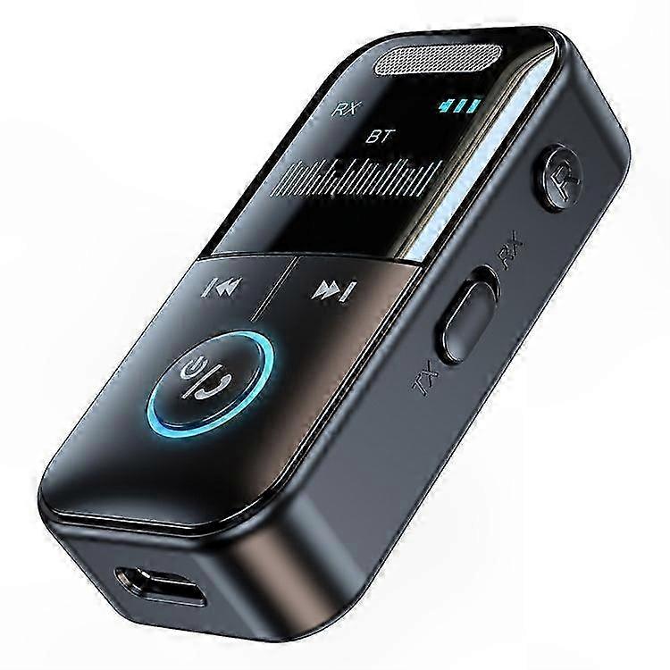 Bluetooth 5.4 2-in-1 Audio-sender/empfänger-adapter Mit Aux-anschluss Für Drahtlose Audioübertragung