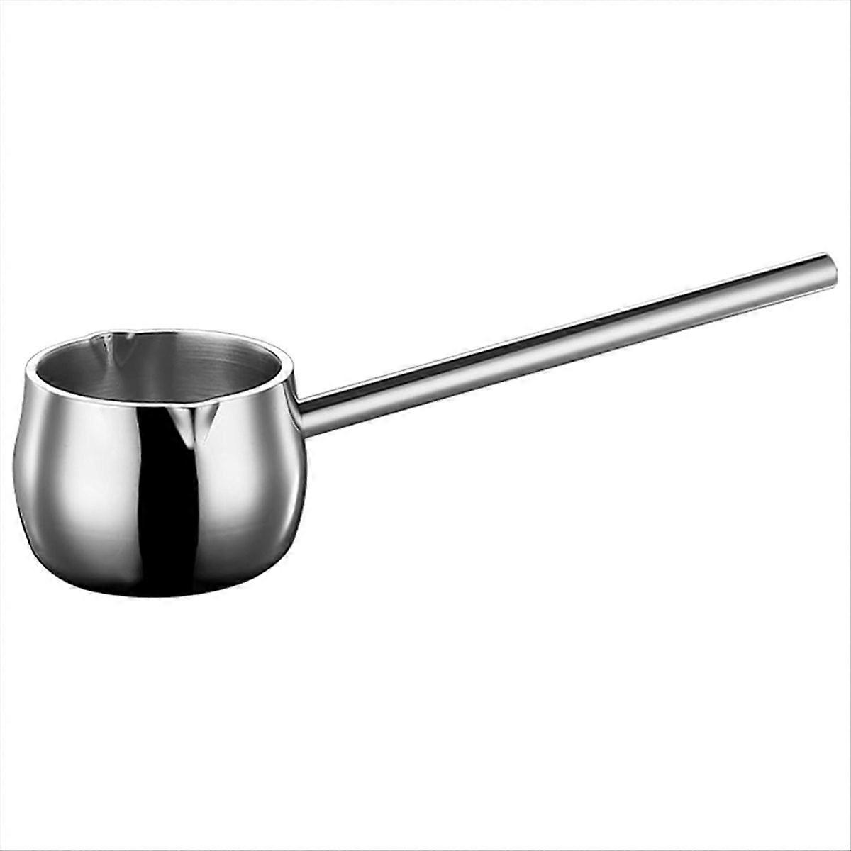 Mini-butterwärmer Mit Langem Griff, 300-ml-milchtopf Für Induktionskochfeld, Praktischer Fonduetopf