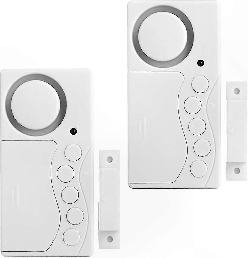 4-in-1 Funk-türalarm, Gefrierschrank- Und Kühlschranksensor, Türklingel Und Türöffnungserkennung, Einstellbarer Timer, Leistungsstarker 108-db-ton