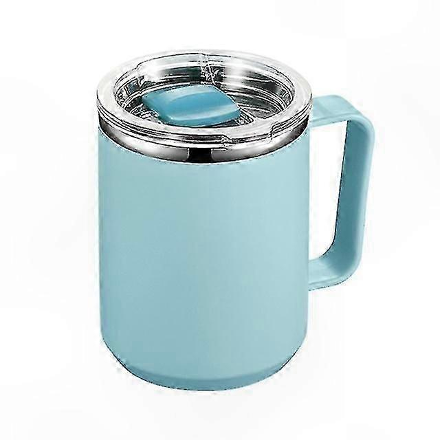 450-ml-isolierflasche Aus Edelstahl Mit Griff, Auslaufsicherer Thermobecher Für Kaffee Und Heiße Oder Kalte Getränke, Robuster Reisebecher