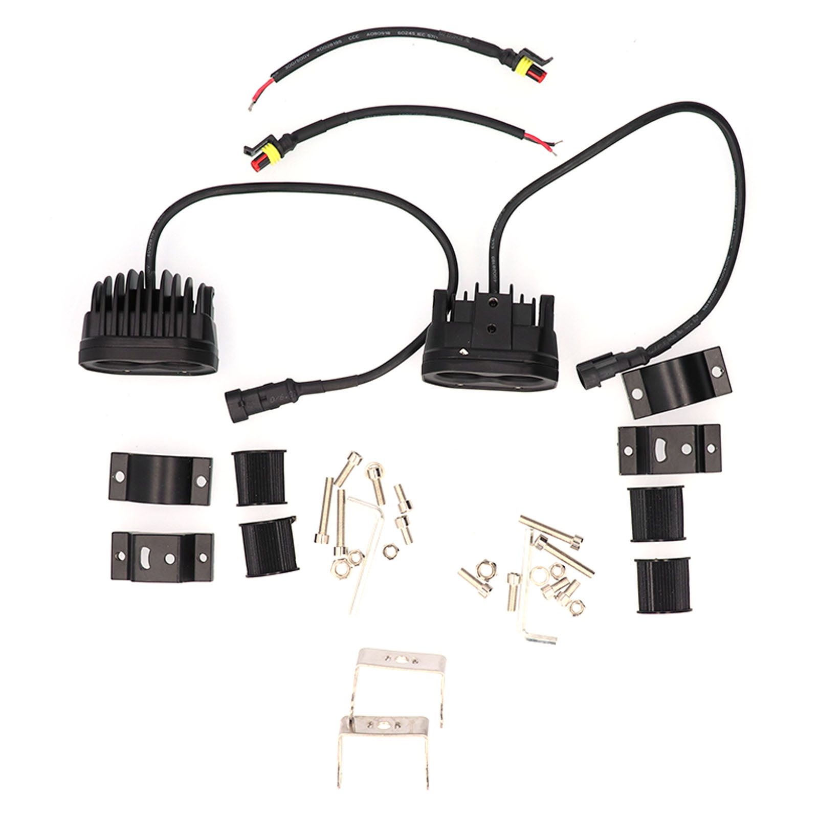 9–30 V, 60 W, 6000 K, Hellweißer Led-scheinwerfer, Ip68 Wasserdicht, A-säulenhalterung Für Auto, Motorrad, Quad, Utv