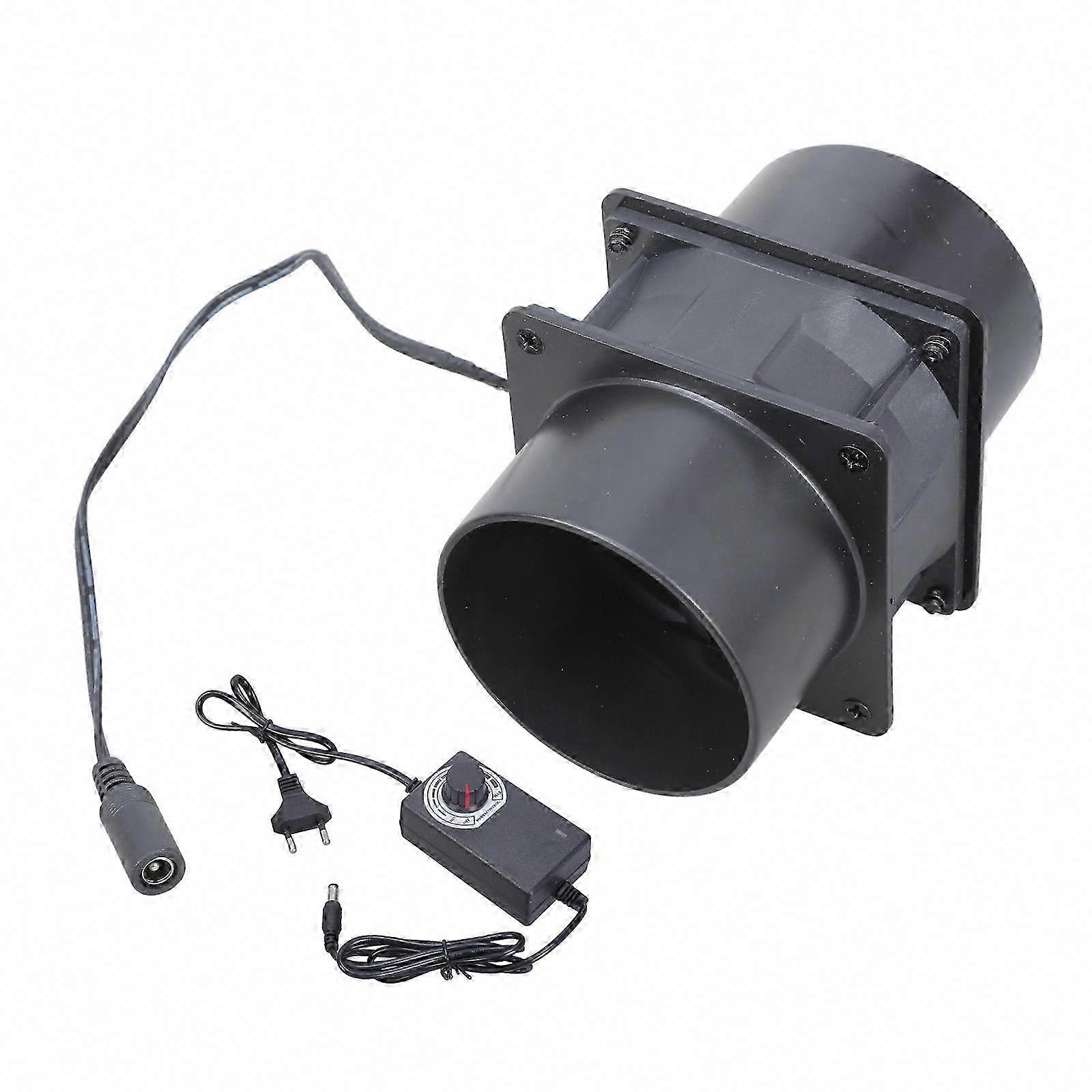 12v 8cm Lüfter Mit Drehzahlregler Für 3d-druckergehäuse, Badezimmerabluft Und Werkstattluftzirkulation