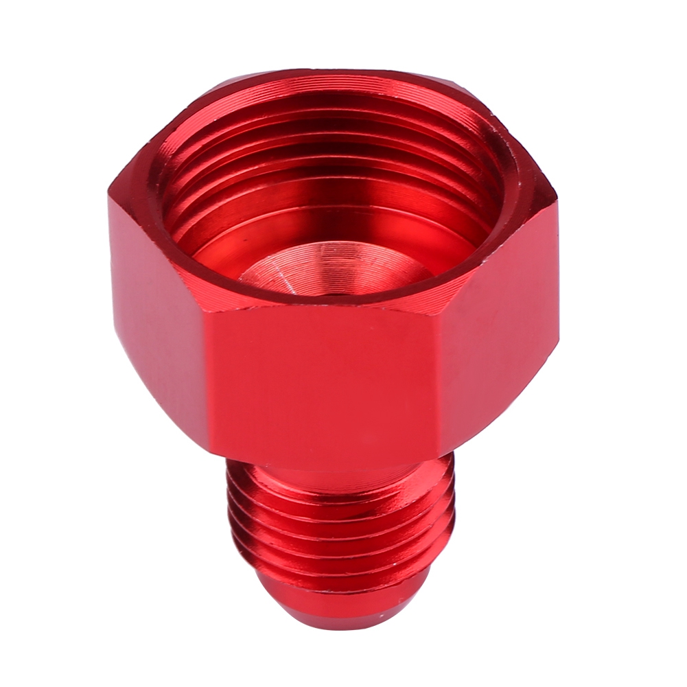 Reduzierstück Aus Roter Aluminiumlegierung, An10-innengewinde Auf An6-außengewinde, Für Kraftstoffleitungs- Und Ölschlauchadapter.