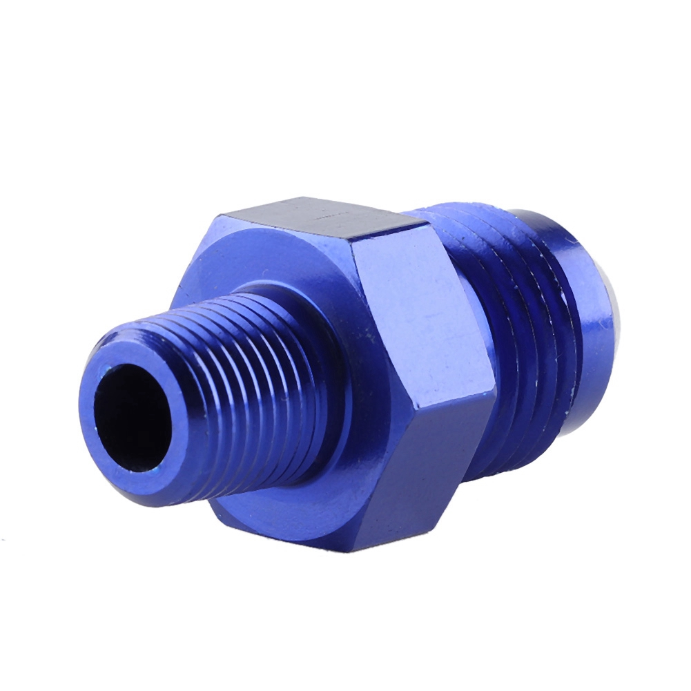 Gerader Adapter Für Heizöl An6 Außengewinde Auf 1/8" Npt Aluminiumlegierung