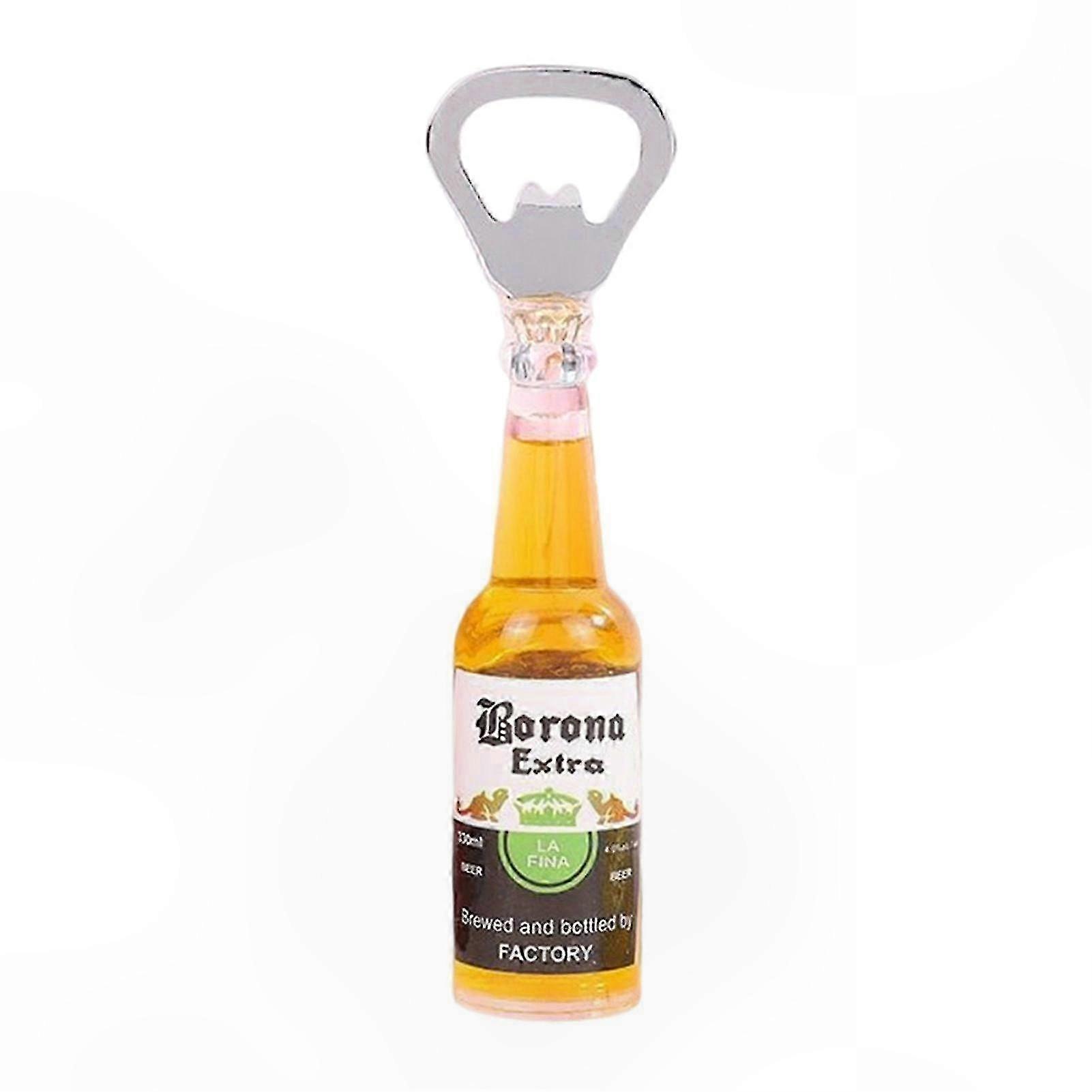Magnetischer Flaschenöffner Im Retro-stil Mit Kühlschrankaufkleber, Ideal Für Bier- Und Limonadenliebhaber, Vintage-küchendekoration, Starker Magnet, Sammlerstück.