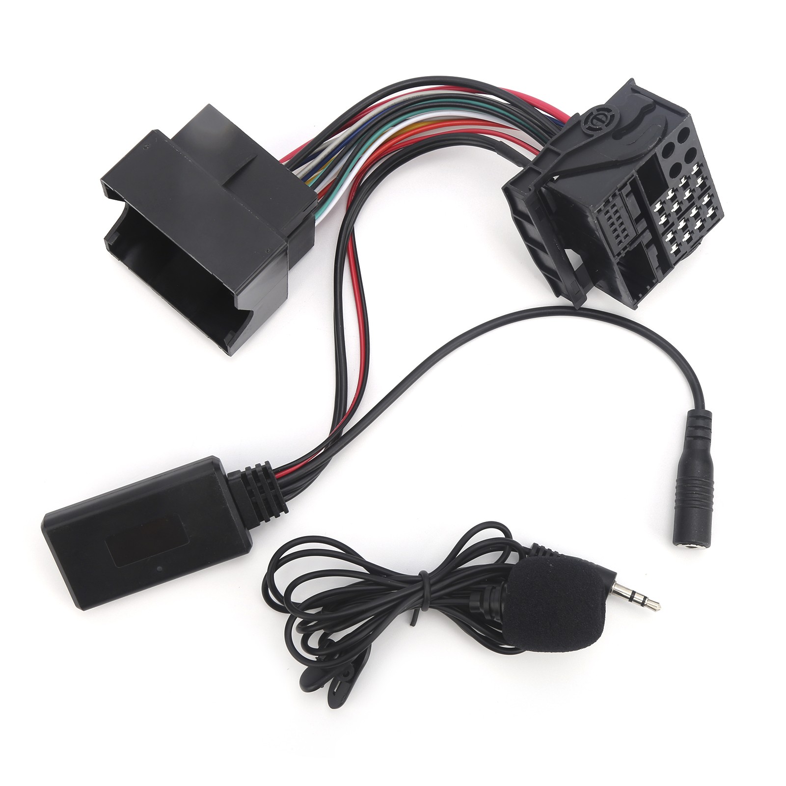 Bluetooth 5.0 12-pin-aux-audioadapter Mit Mikrofon, 1,5 M Kabel, Kompatibel Mit Opel Cd30, Cdc40 Und Cd70