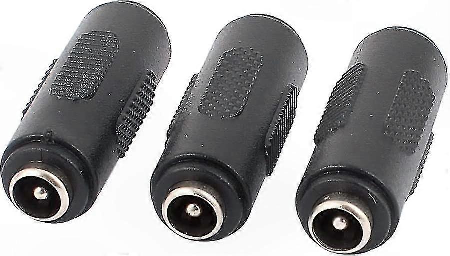 2,1 X 5,5 Mm Dc-buchse-buchse-adapter, 3er-pack Stromanschlüsse Für Überwachungskameras