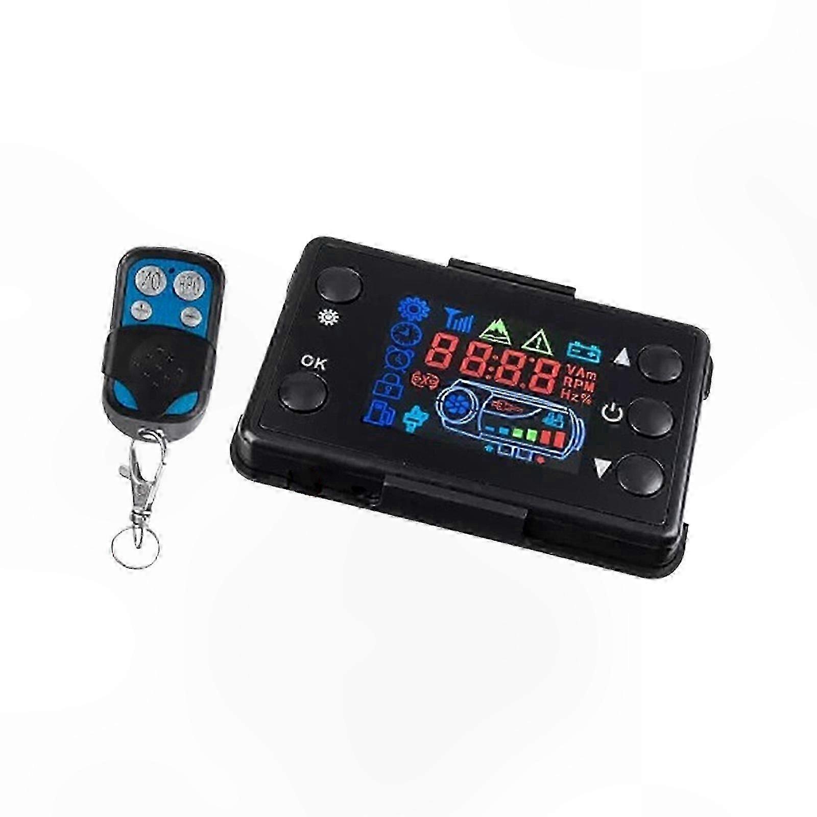 12/24v 2-8kw Dieselheizung Mit Lcd-bildschirm, Fernbedienung Für Fahrzeuge, Autarke Heizung Für Wohnmobile Und Lkw
