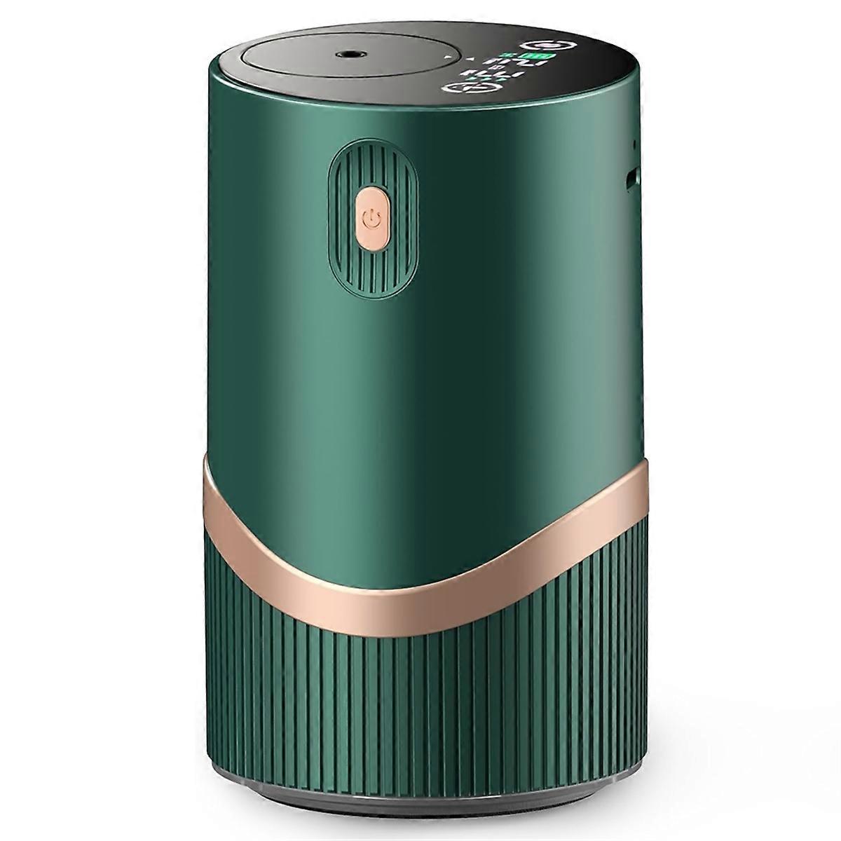 Wasserloser Ätherischer Öldiffusor, Elegante Aromatherapie, Modell A, Für Räume Von 30 Bis 60 M², Geräuschlose Diffusion, 1 Stück, Matt Schwarz, Ideal Für Spa Und Büro.