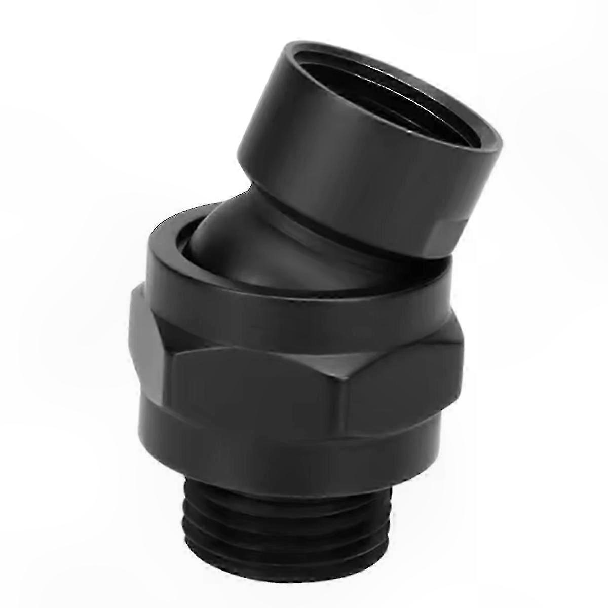 Universeller, Um 360° Drehbarer Adapter Für Fest Installierte Und Handbrausen, Drehbare Messingarmatur, Standardanschluss, Kompatibel Mit Allen Modellen, Verchromt