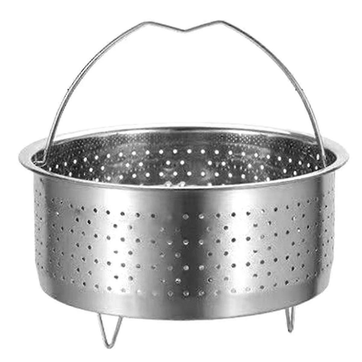 Dampfkorb Aus Edelstahl Mit Griff, Kompatibel Mit Schnellkochtöpfen Und Cookeo, Kochzubehör Für Schnellkochtöpfe