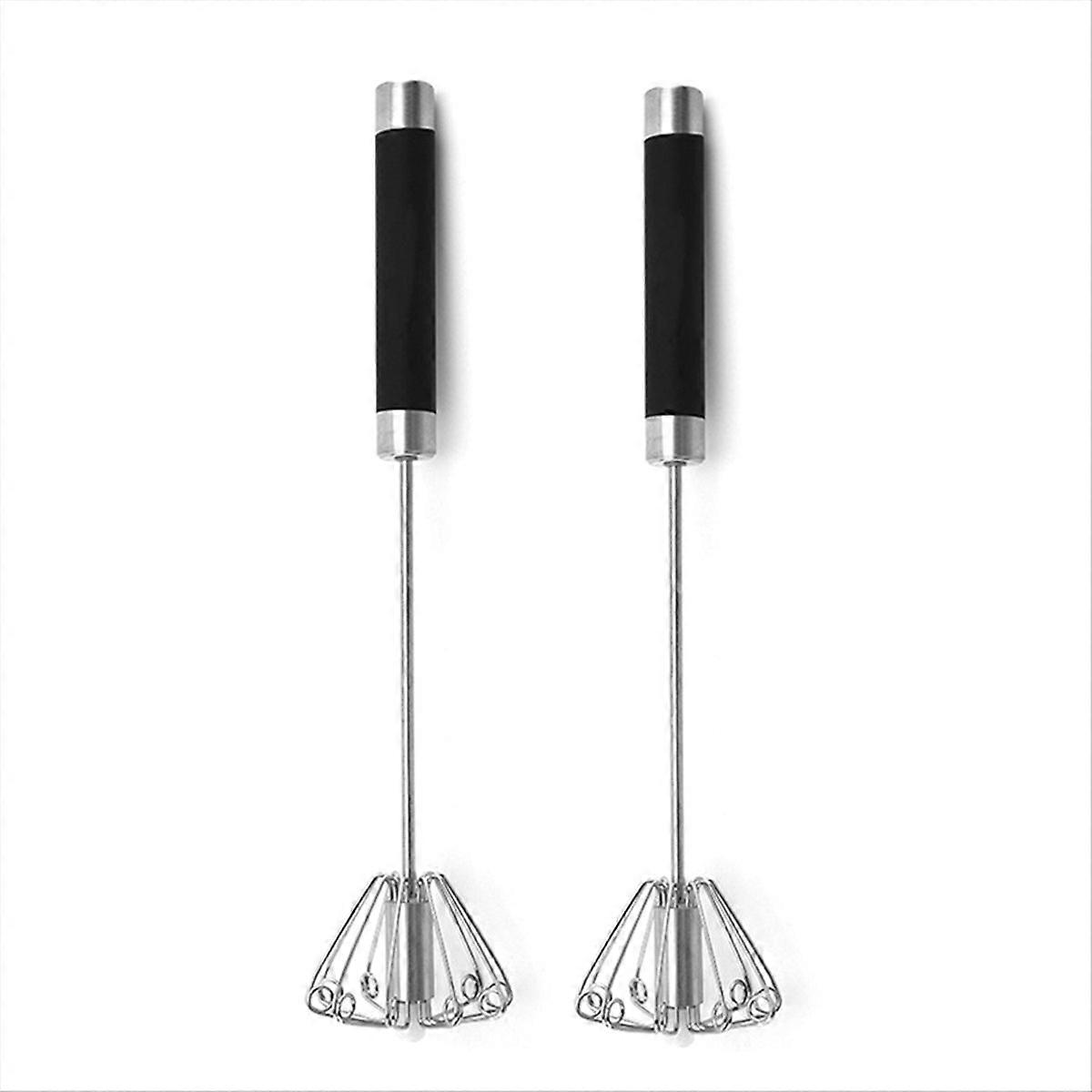 Drehbarer Küchenwasserhahn Aus Edelstahl, Manueller Schneebesen, Teigrührer, Lebensmittelecht (304), Ergonomischer Griff, Vielseitiges Rührwerkzeug