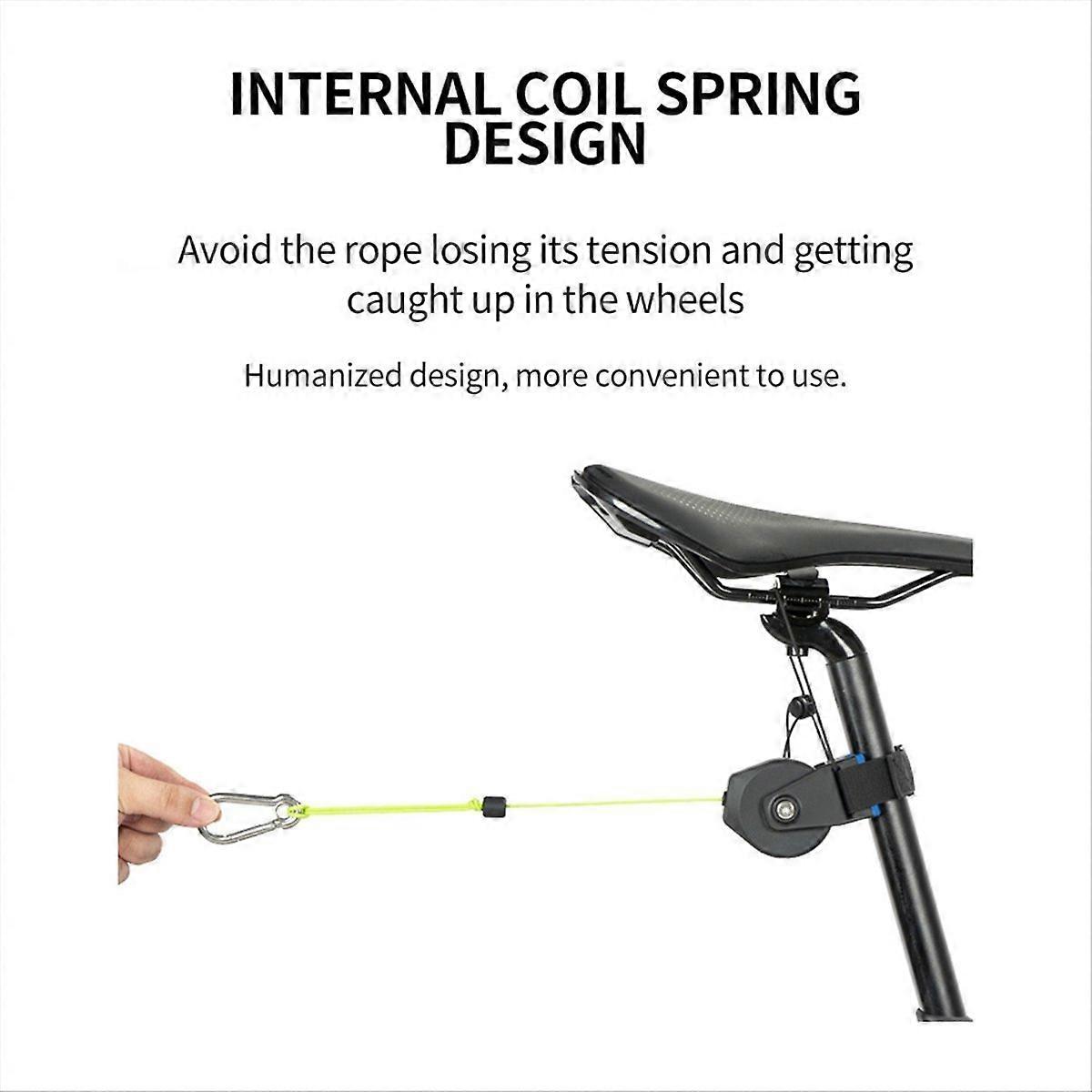 Fahrradanhänger Für Mountainbikes, Robustes Zugseil, Universalkupplung, Outdoor-fahrradzubehör
