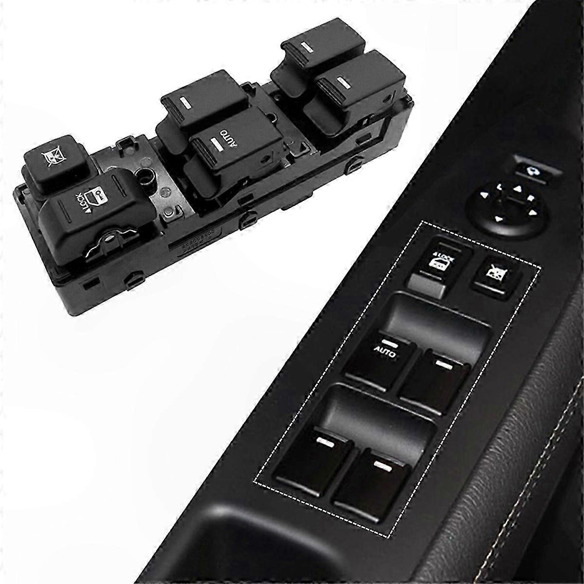 Hauptschalter Für Elektrische Fensterheber Für Sorento 2009-2014, Teilenummer 93573-2p000, Fensterheberschalter Fahrerseite, Kia-kompatibel, Direkter Ersatz.