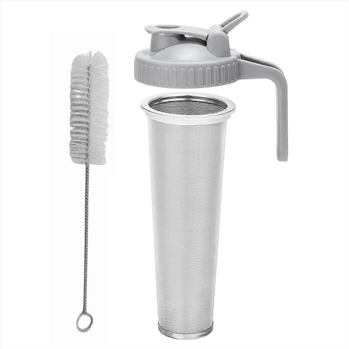 Kaffeefilter Für Kaltbrühkaffee Mit Ausgießdeckel Für 1,9-liter-gläser, Wiederverwendbares Sieb Für Einmachgläser, Kaffeeextraktor