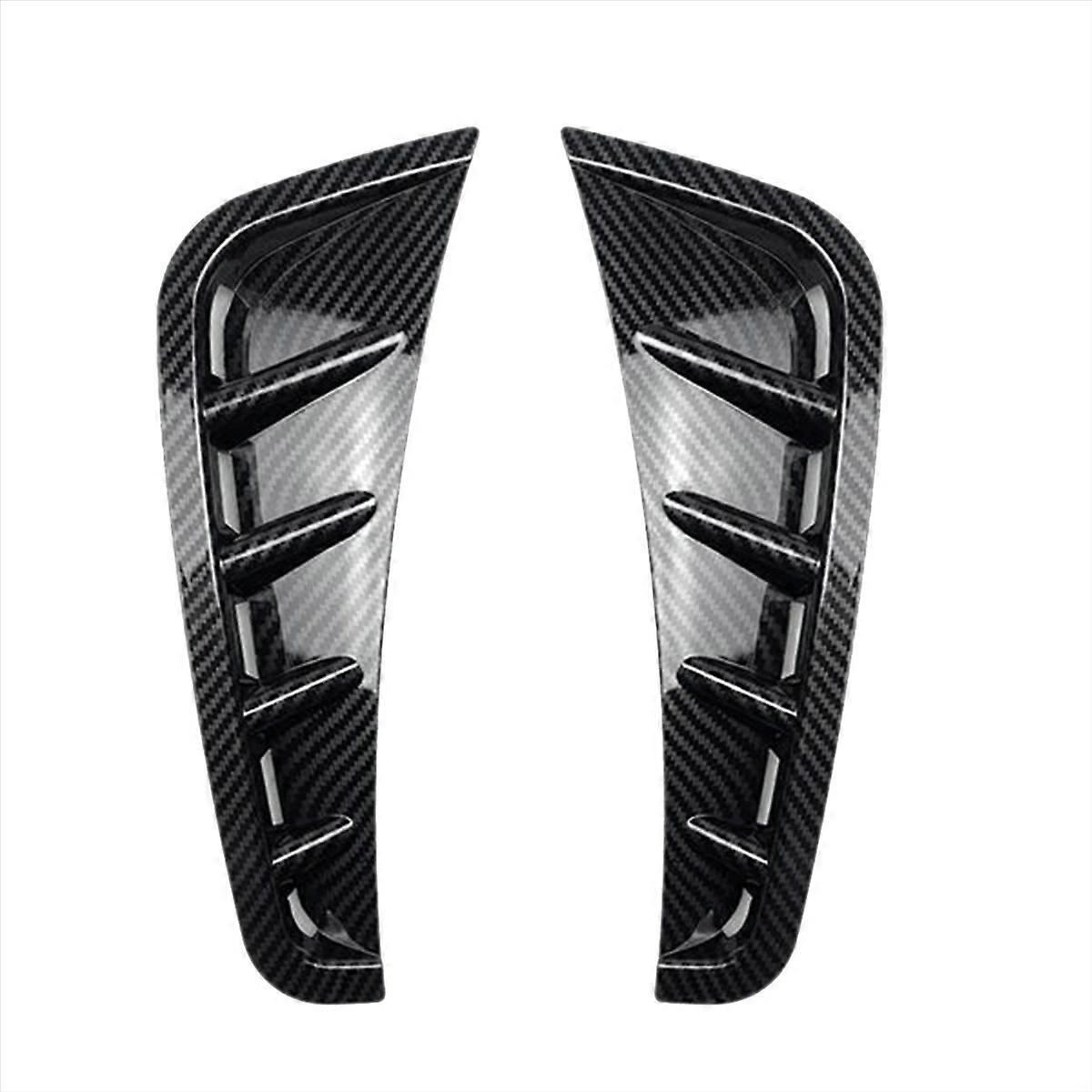Frontstoßstangen-seitenspoiler Für Mercedes C300 C200 W205 (2019–2021), Schmutzfänger-schutzabdeckung, Abs-kunststoff, 2er-set, Amg-design, Außenzubehör