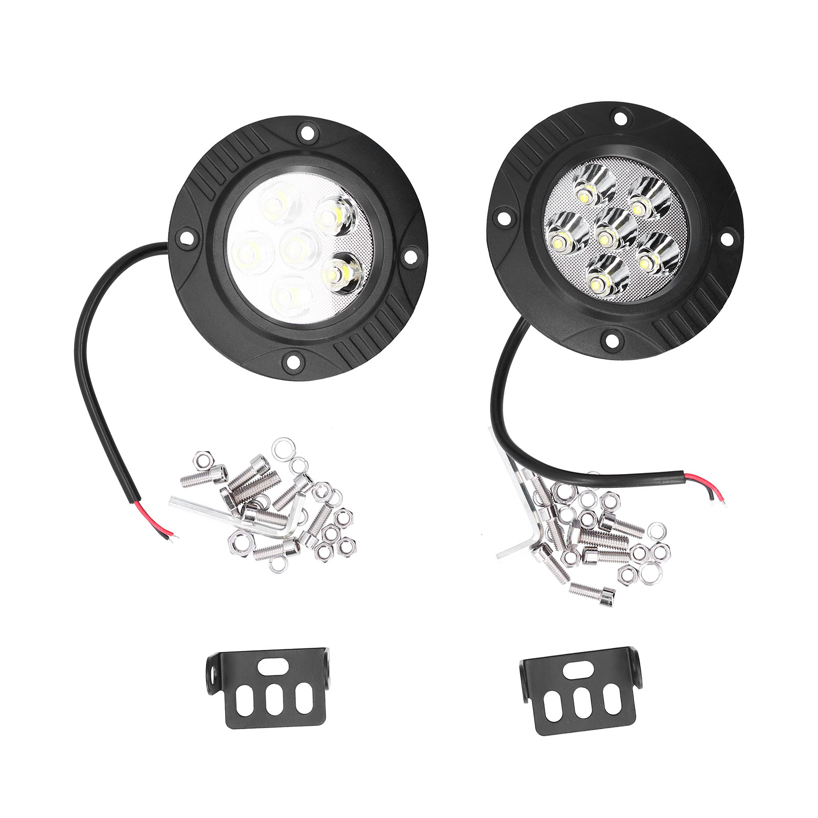 5-zoll-rundscheinwerfer Für Die Frontstoßstange Mit Integrierten 6000k 6000lm Leds, Ultrahell, Ip67 Wasserdicht.