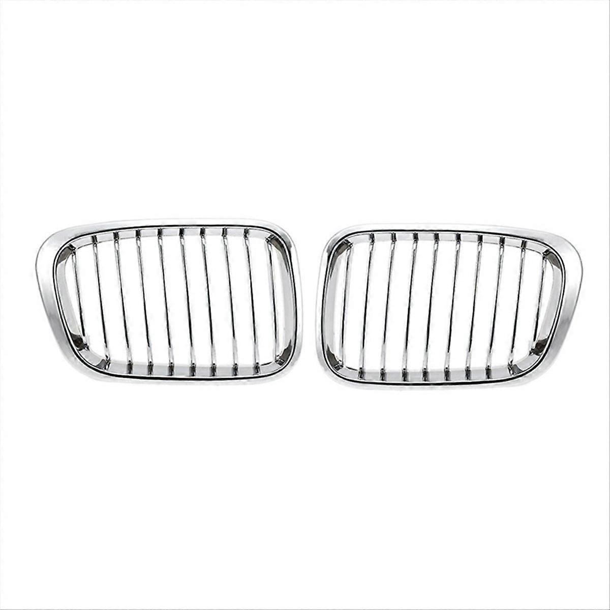 Bmw 3er Frontgrill, 1 Paar, Stoßstangengrill 51138208489 51138208490, Original-ersatzteile, Doppelter Schwarzer Stoßstangengrill, 2er-set.