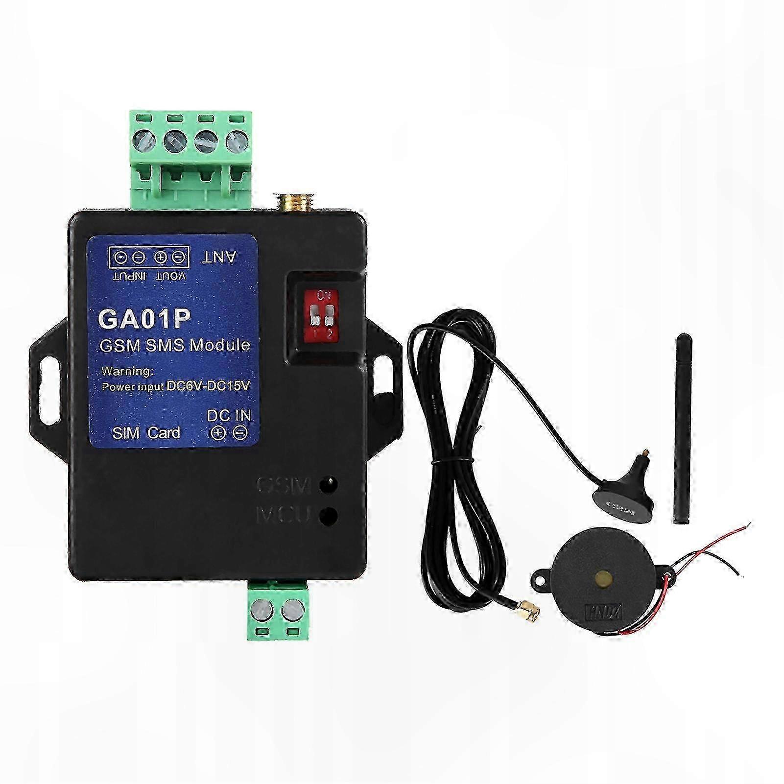 Gsm-sicherheitsalarmanlage Mit Sirene, Kompatibel Mit Dc6-15v, Stromausfallalarm, Sms-benachrichtigung, Fernüberwachungssystem.