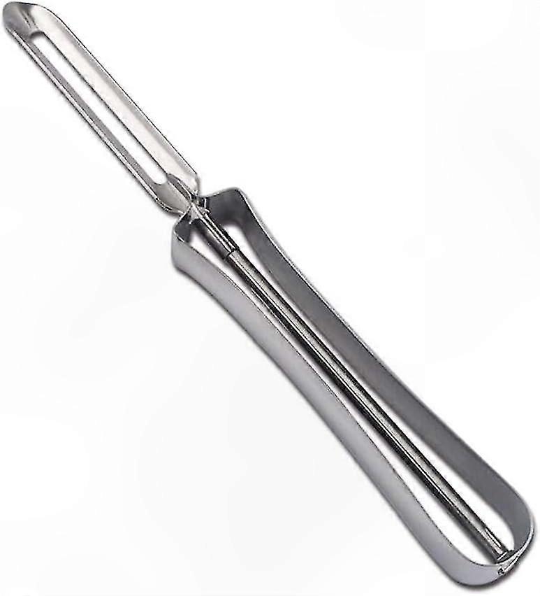 2er-pack Gemüseschäler Mit Rotationsfunktion, Doppelklinge Aus Edelstahl Für Karotten Und Obst, Ergonomischer, Rutschfester Griff, Spülmaschinenfest