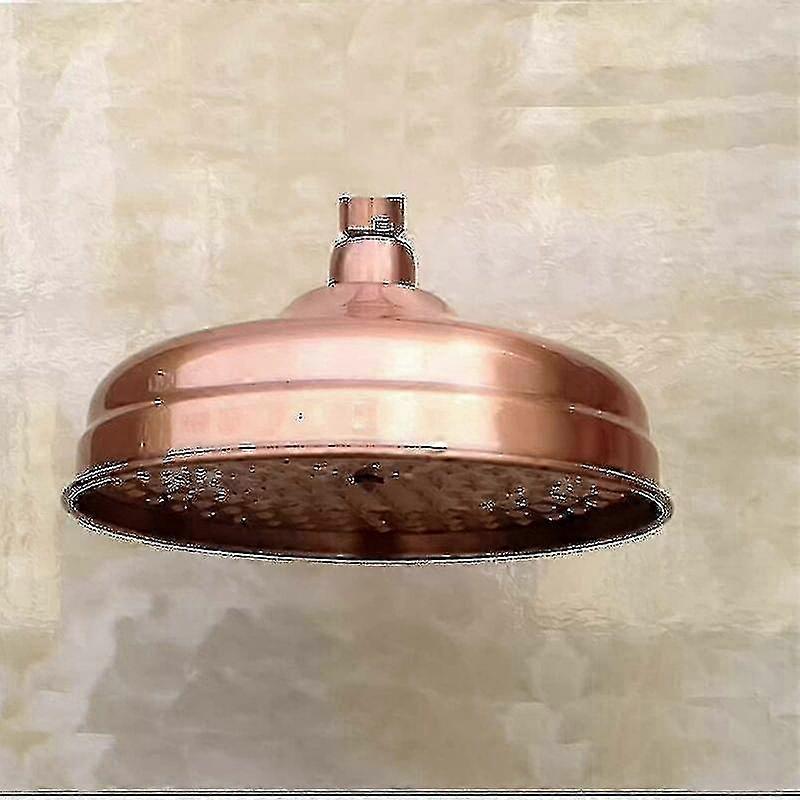 20 Cm Hohe Goldene Deckendusche, 8 Zoll Hoher Hochdruck-duschkopf, Neigbar Und Verstellbar, Goldene Oberfläche, Für Moderne Badezimmer, Kraftvoller Strahl.