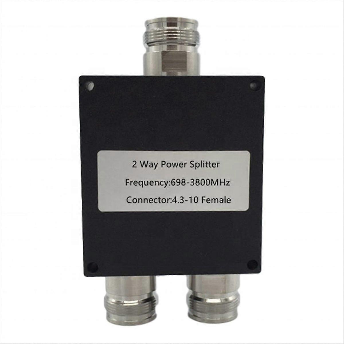 50w Mini 698-3800mhz Leistungsteiler, 2/3/4-wege-hf-teiler, 4.3-10 Buchse, Geringe Verluste, Für Antennen Und Telekommunikation.