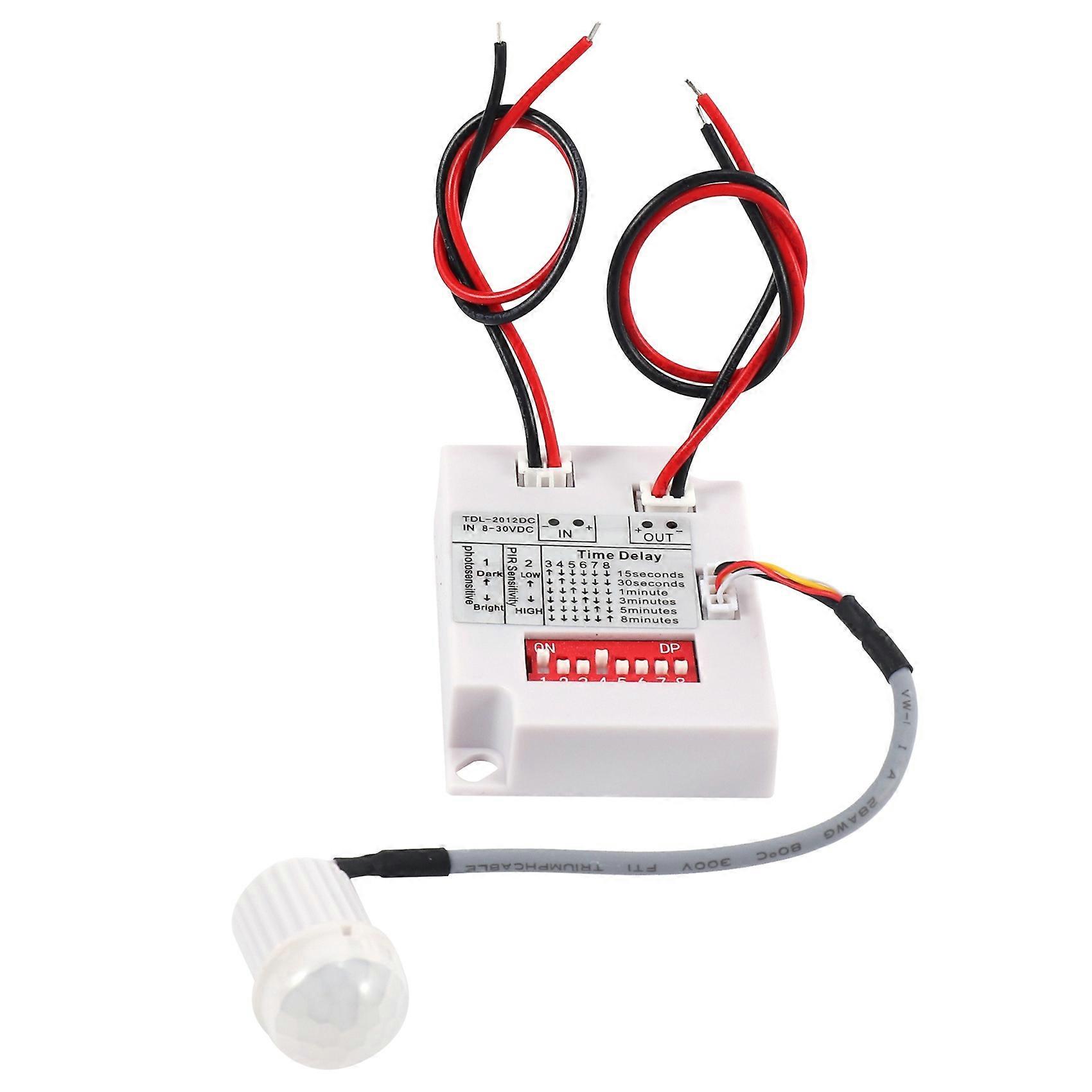 Pir-bewegungsmelder 12v 24v Ir Infrarot-zeitrelais-schalter